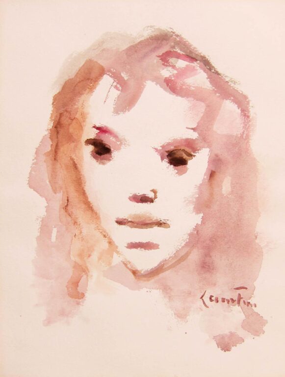 Tête de Femme - Leonor Fini 