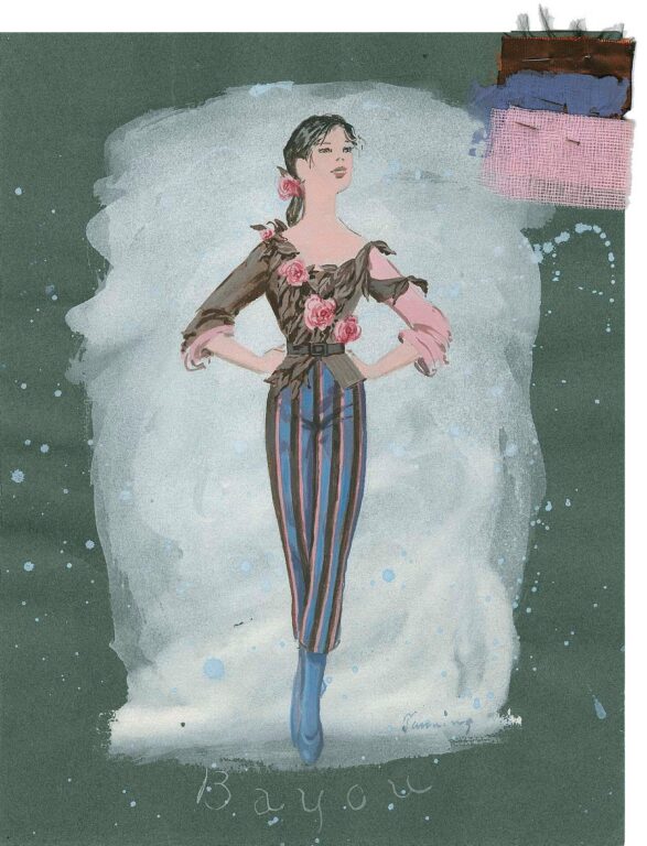 Bayou: Costume Design for Doris Breckenridge - Dorothea Tanning 
