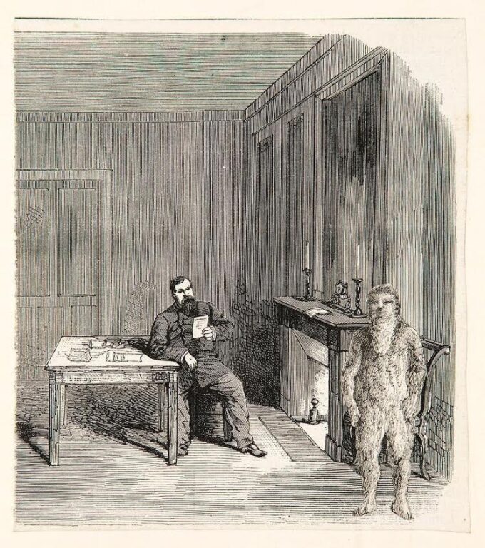 Ohne Titel (Sigmund Freud) - Max Ernst 