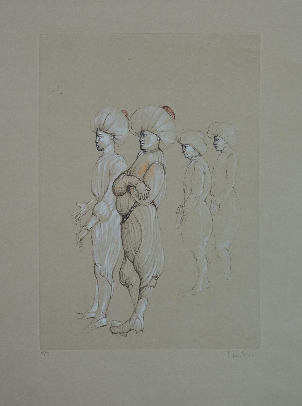 Conte de la six cent soixante-douzieme nuit (4) - Leonor Fini 