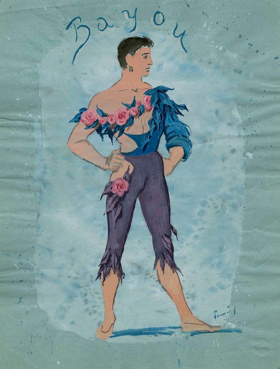 Bayou: Costume Design for Stanley Zompakos - Dorothea Tanning 