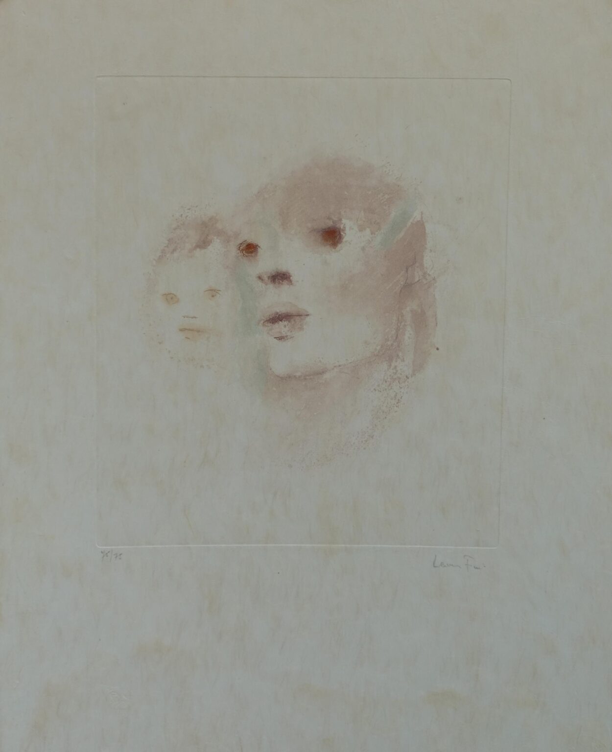 M&eacute;re et enfant - Leonor Fini 