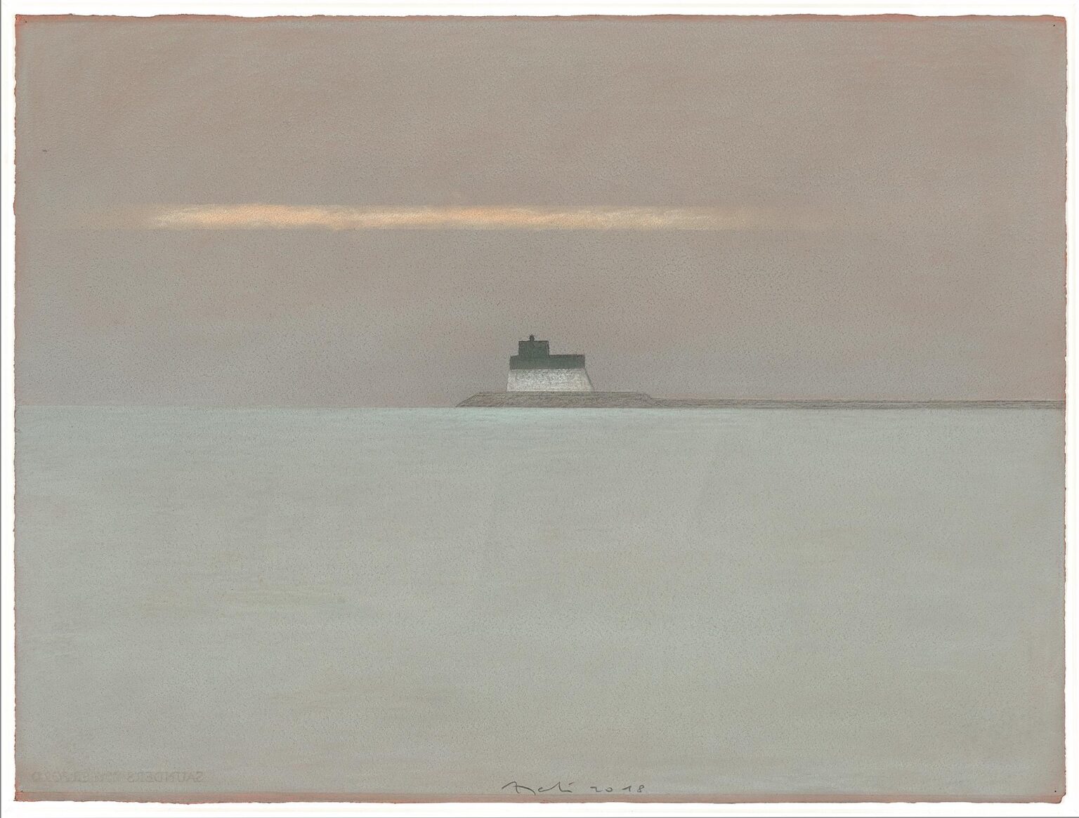 Der Leuchtturm von Alberoni - Eduard Angeli 