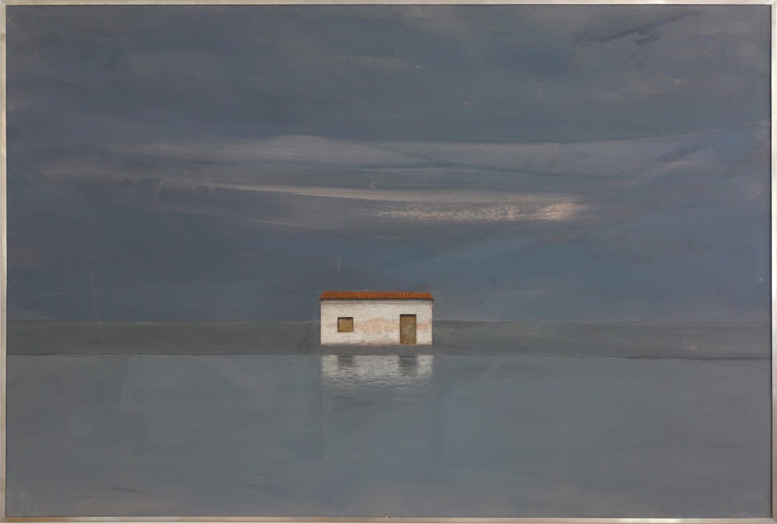 Haus am Ufer - Eduard Angeli 