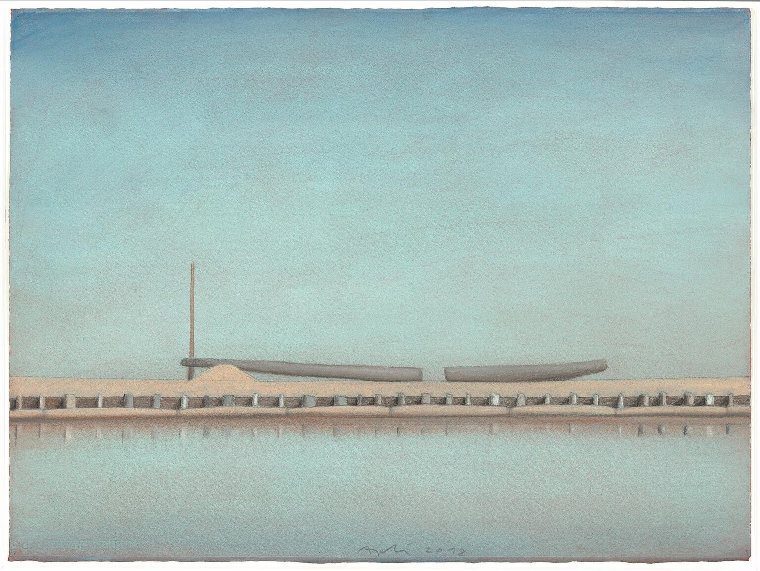 Die flache Insel - Eduard Angeli 