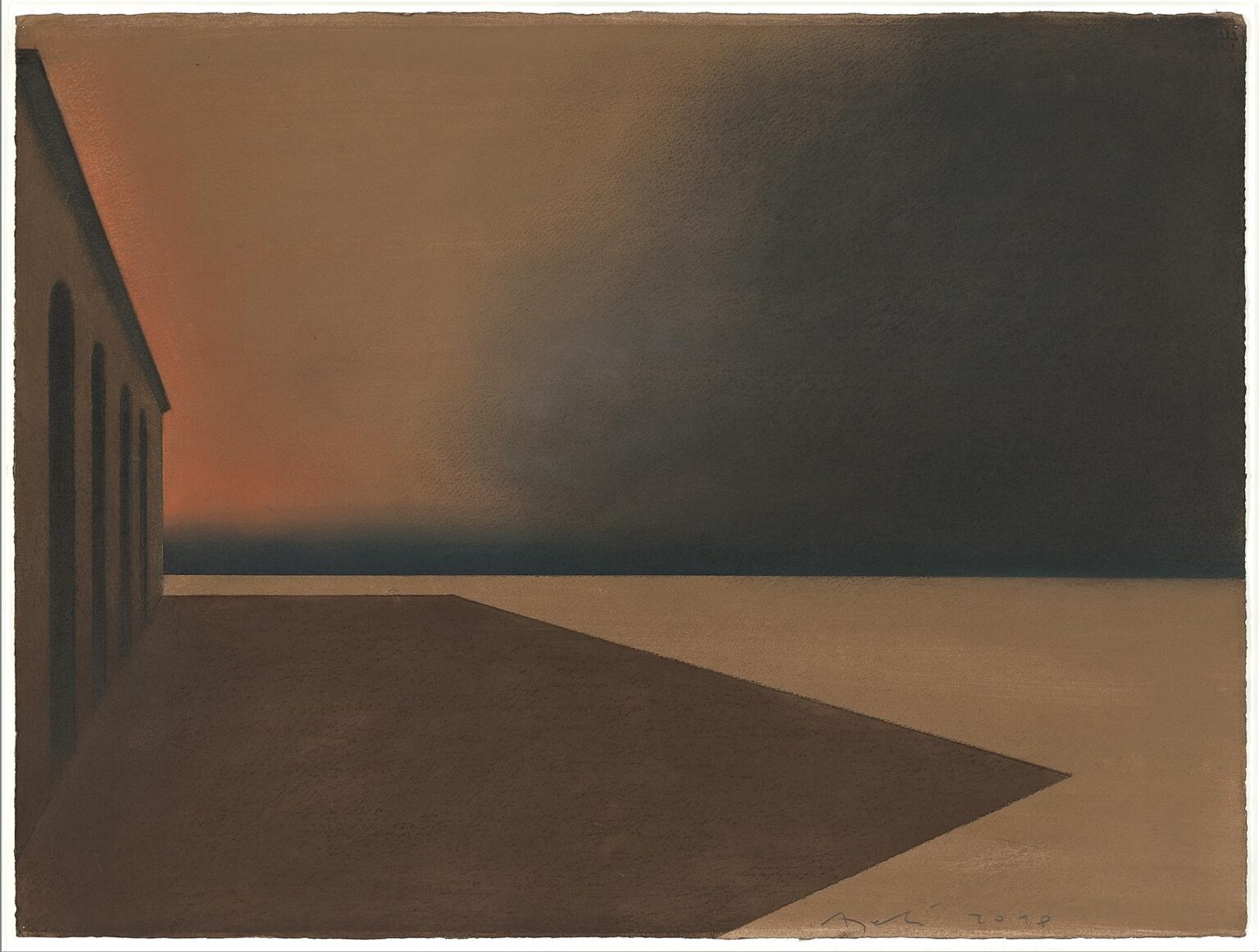 Das Gewitter - Eduard Angeli 