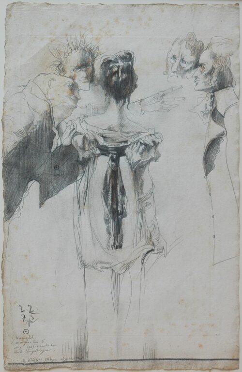 Werthergesellschaft II - Horst Janssen 