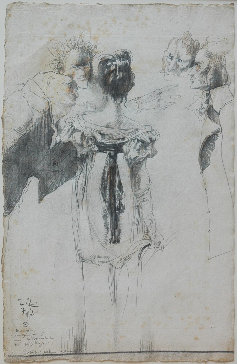 Werthergesellschaft II - Horst Janssen 