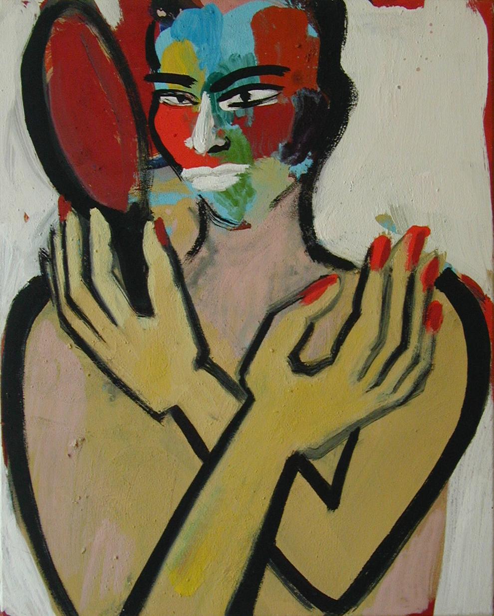 Spiegeln - Elvira Bach 