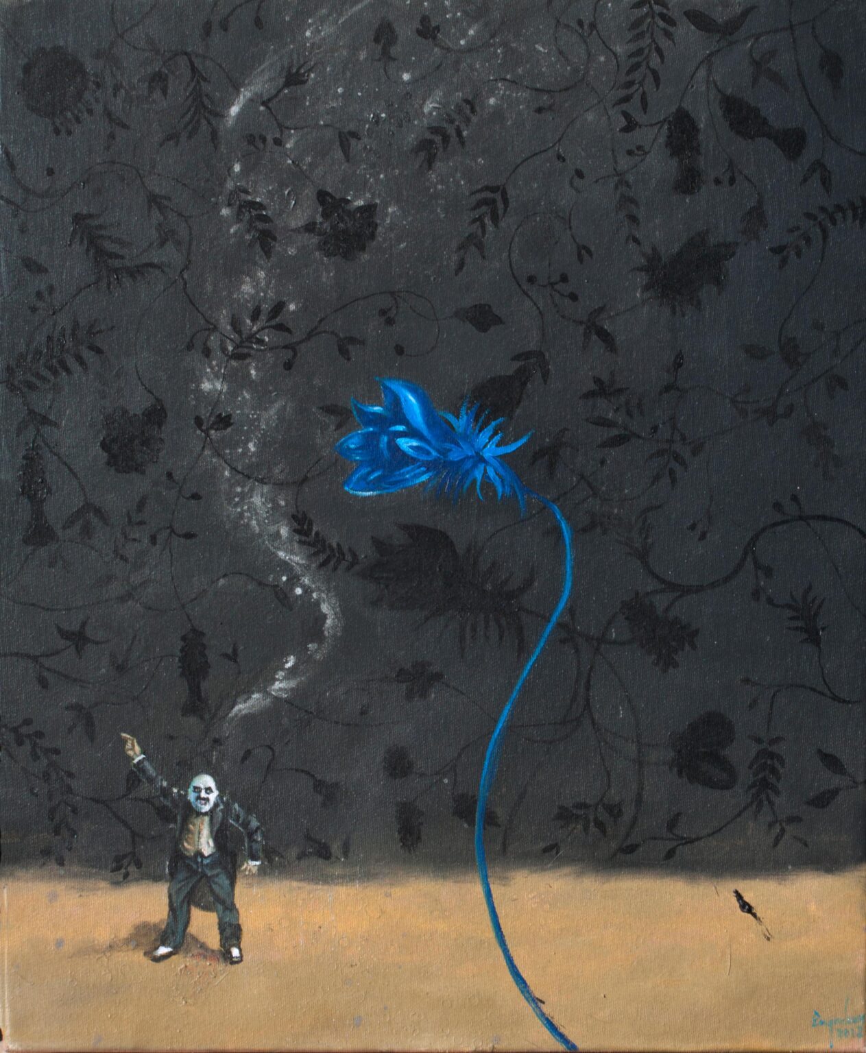 Flor Azul - Jos&eacute; Engu&iacute;danos 