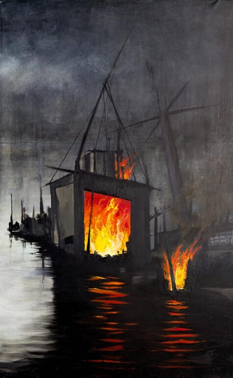 Fuego en el Pantano - José Enguídanos 