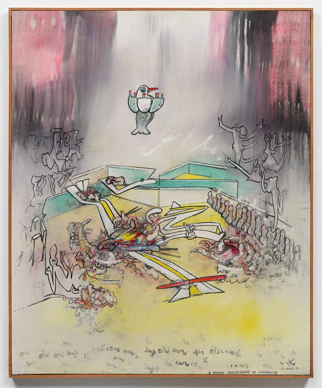 &Ecirc;tre superieur des oiseaux - Roberto Matta 