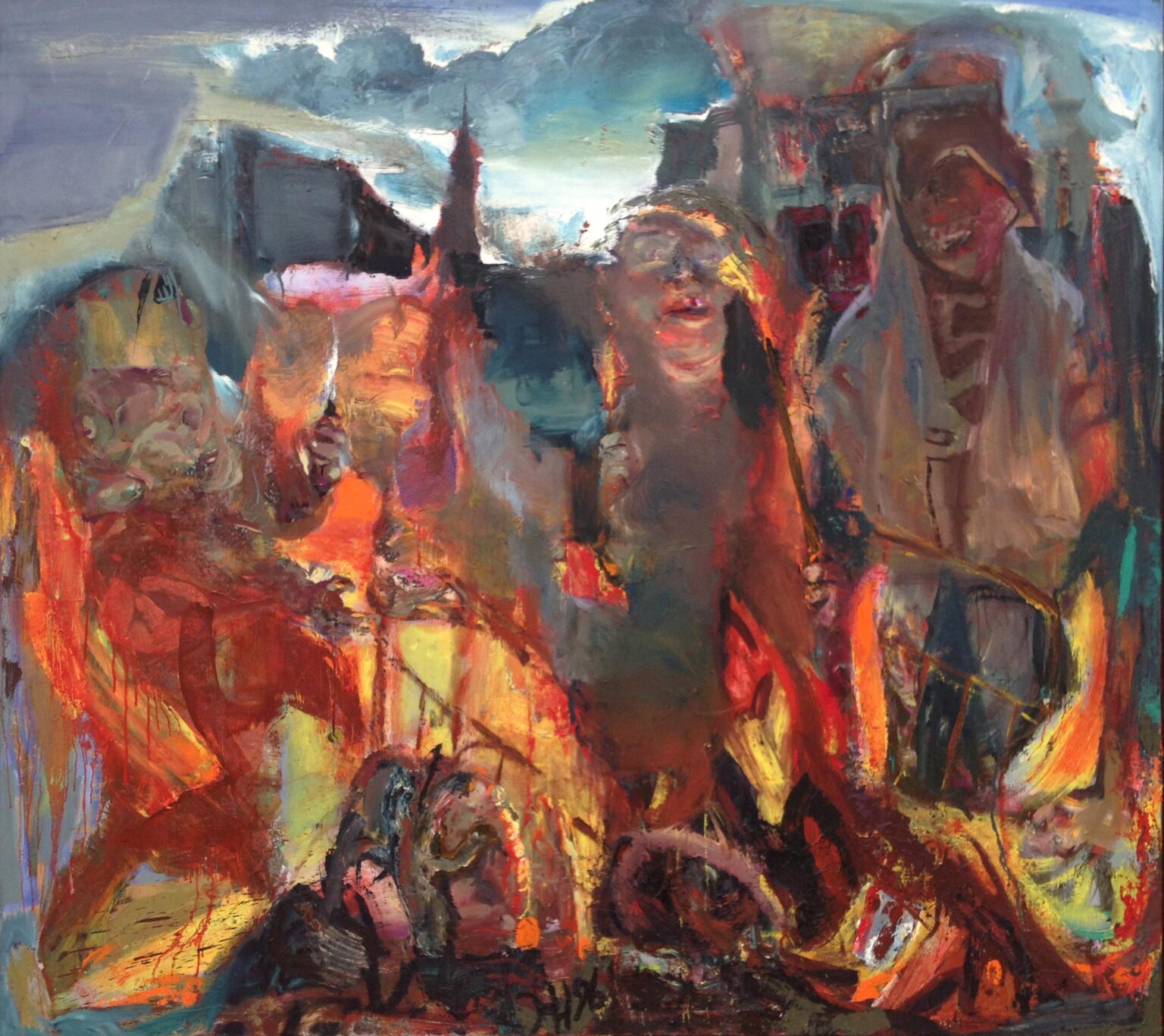 Brandschatz - Johannes Heisig 