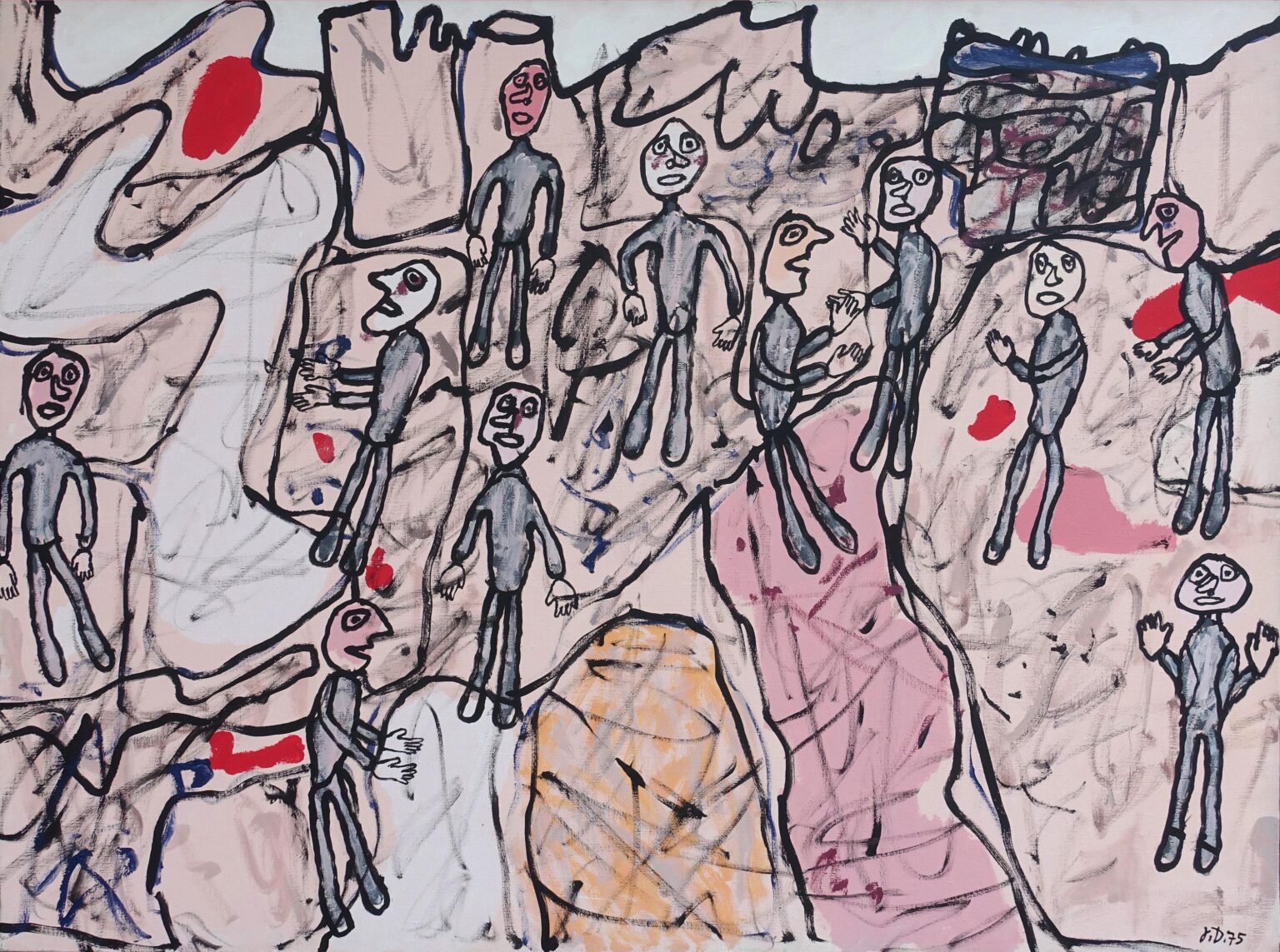 Lieu de P&egrave;lerinage - Jean Dubuffet 