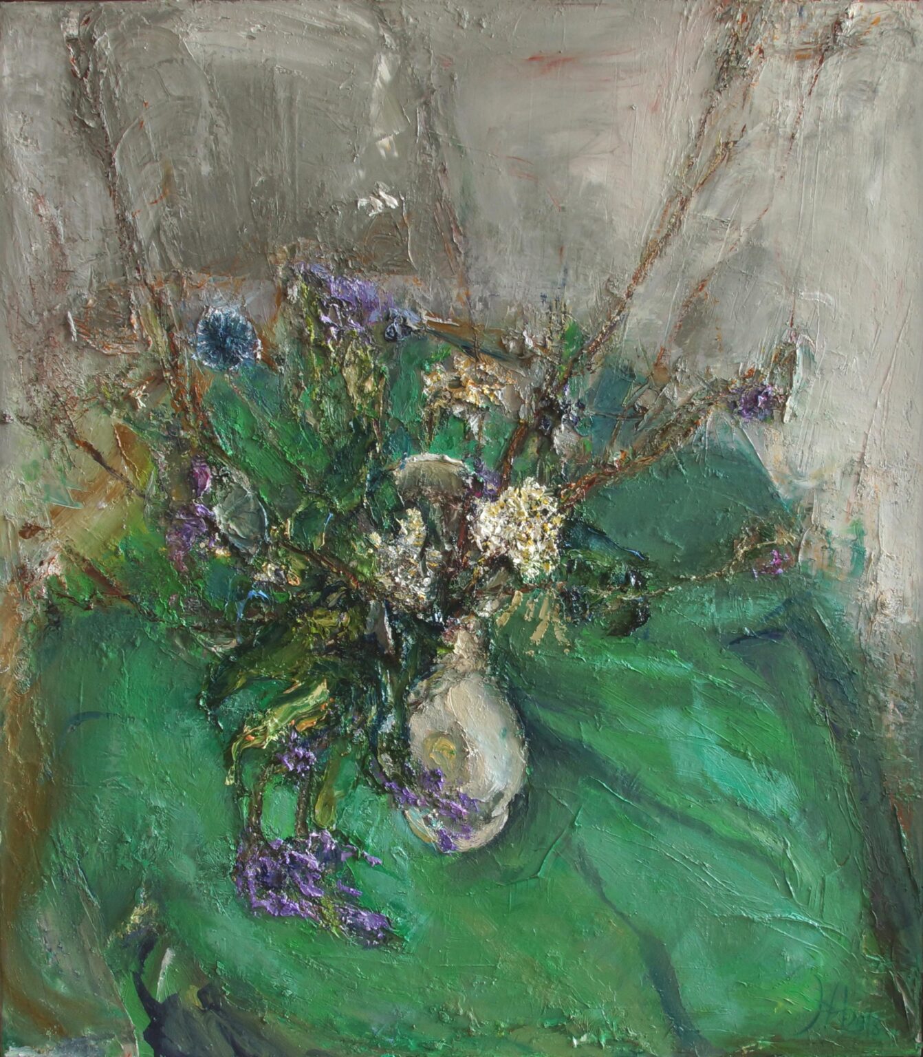 Herbstzweige - Johannes Heisig 