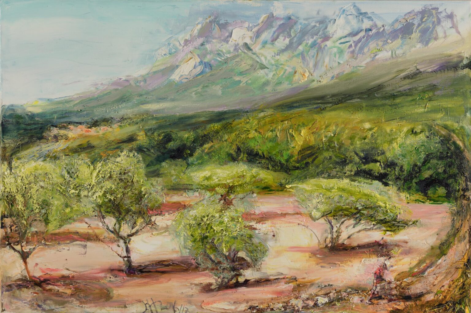 Die Lehre der Sainte-Victoire - Johannes Heisig 