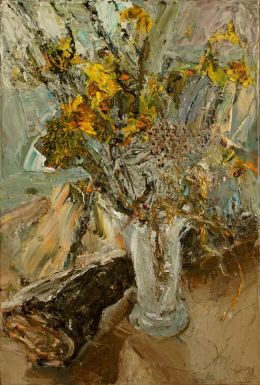 Gartenblumen II - Johannes Heisig 