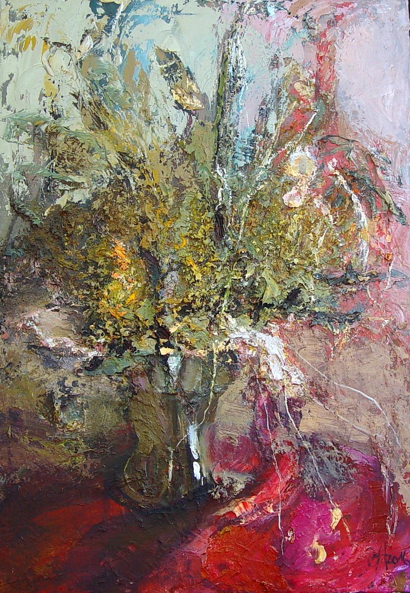 Herbstblumen - Johannes Heisig 