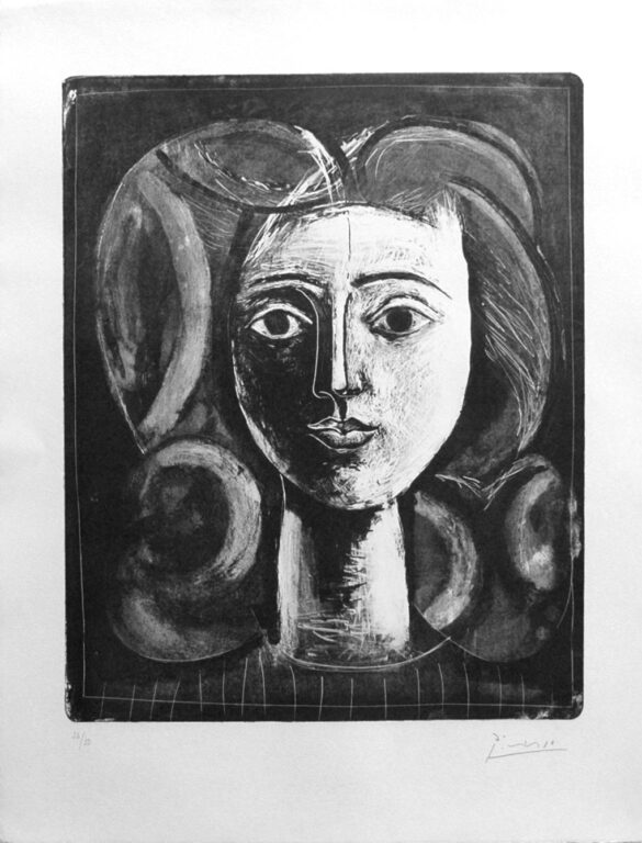 Tête de jeune Fille - Pablo Picasso 