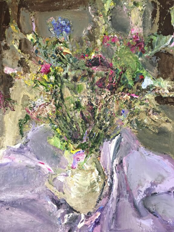 Gartenblumen I - Johannes Heisig 