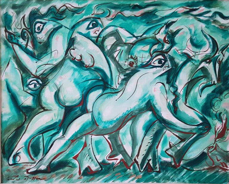 Fille du Cyclope - André Masson 