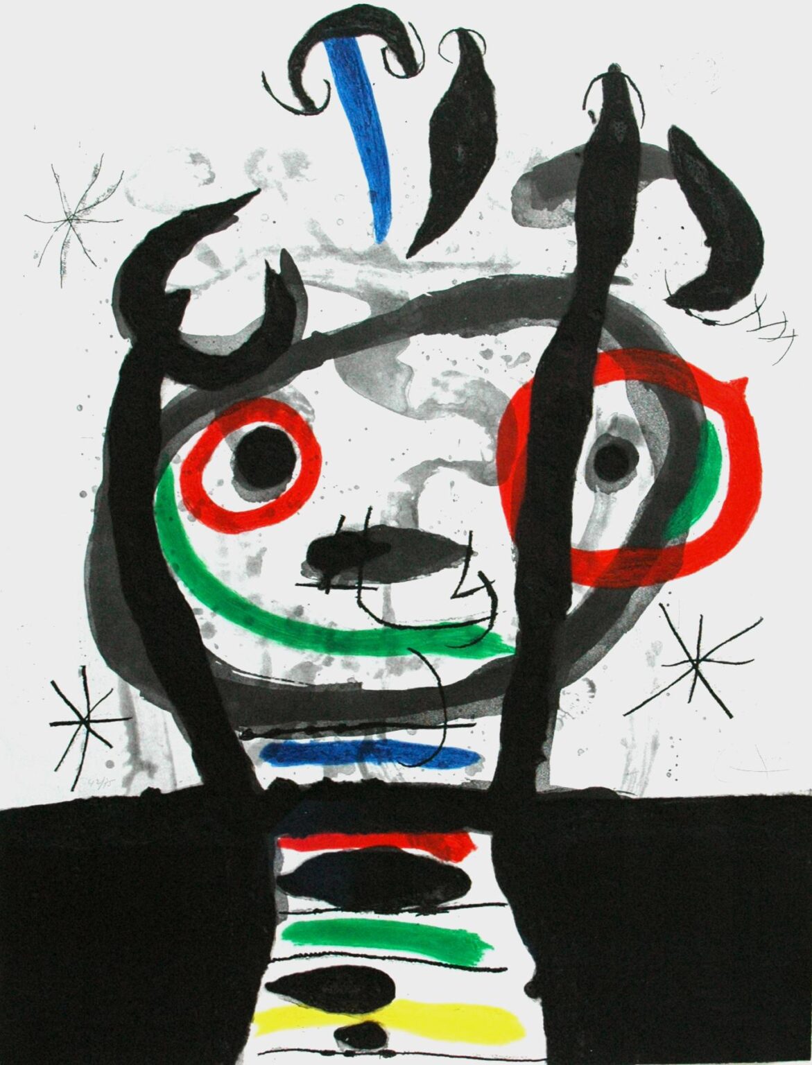 Le grand Sorcier - Joan Mir&oacute; 