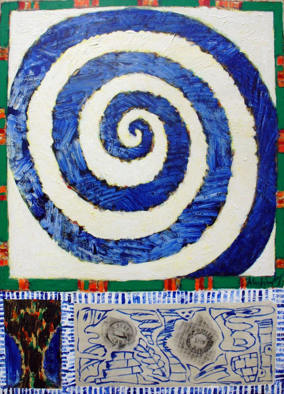 Rue des &Eacute;meraudes - Pierre Alechinsky 