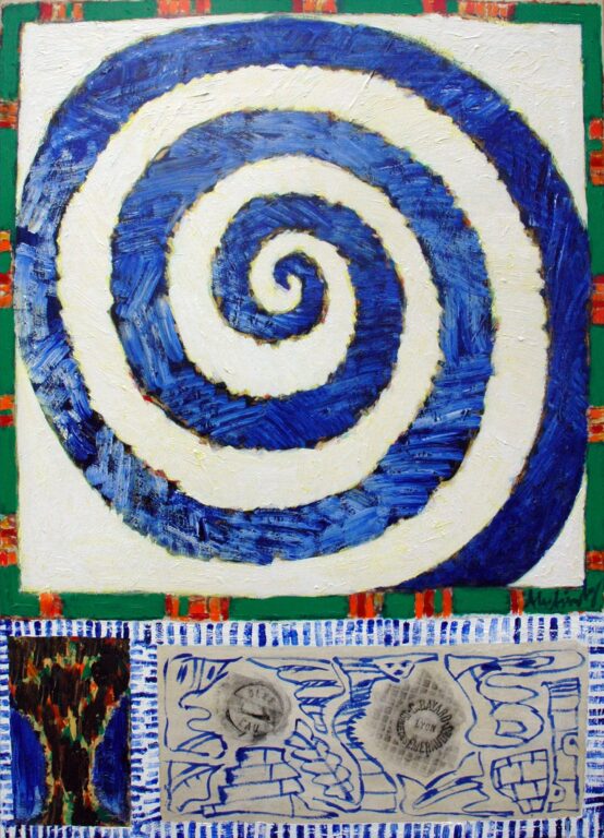 Rue des Émeraudes - Pierre Alechinsky 