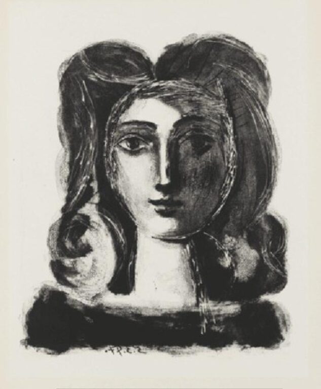 Tête de jeune Fille - Pablo Picasso 