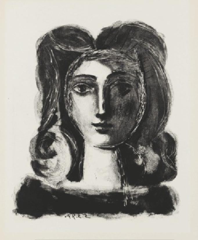 T&ecirc;te de jeune Fille - Pablo Picasso 