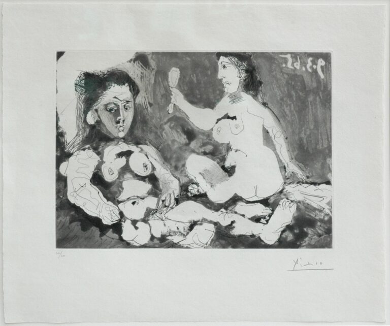 Femme à leur Toilette II - Pablo Picasso 