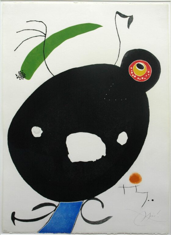 Aus: Quatre Colors aparien el Món… - Joan Miró 