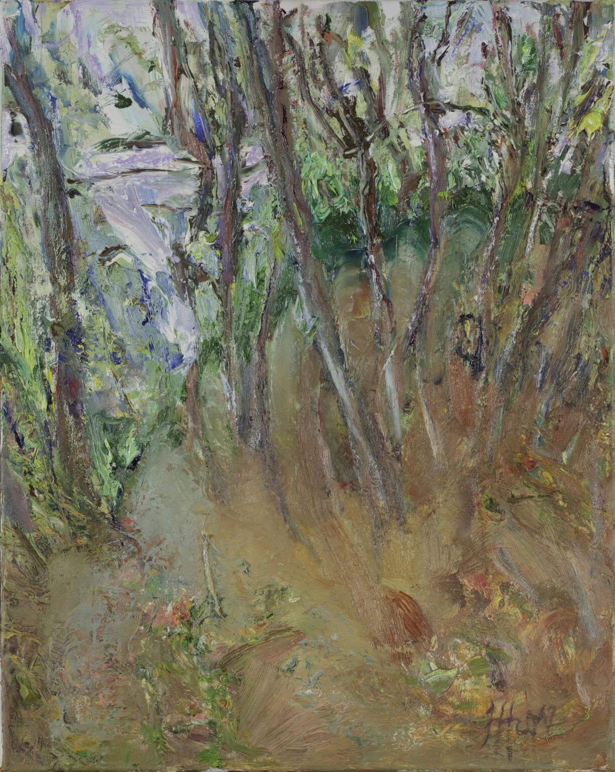 Kleiner Odenwald-Fries V - Johannes Heisig 