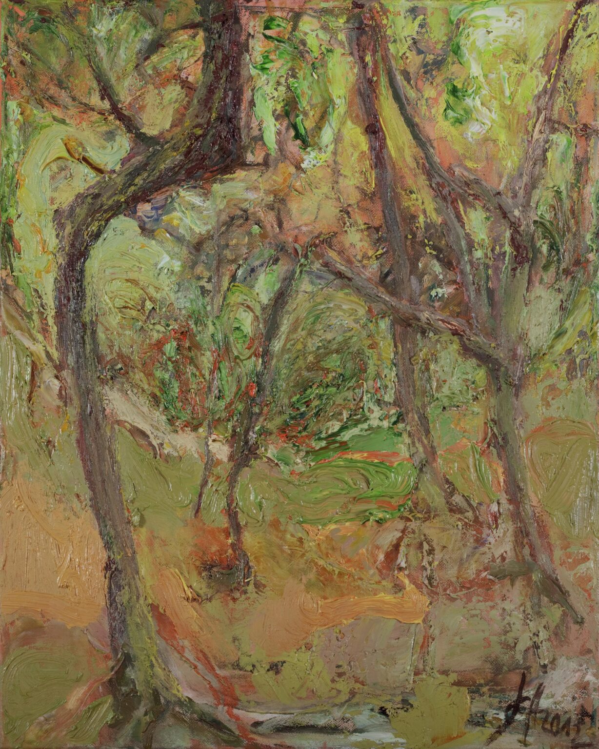 Kleiner Odenwald-Fries IV - Johannes Heisig 