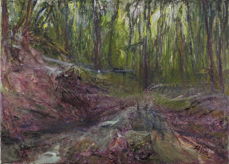 Kleiner Odenwald-Fries III - Johannes Heisig 