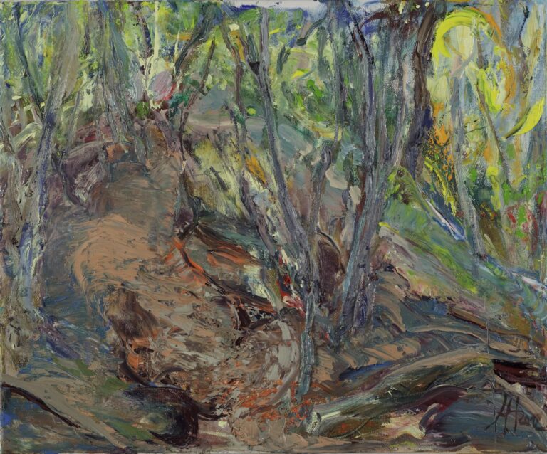 Kleiner Odenwald-Fries VI - Johannes Heisig 