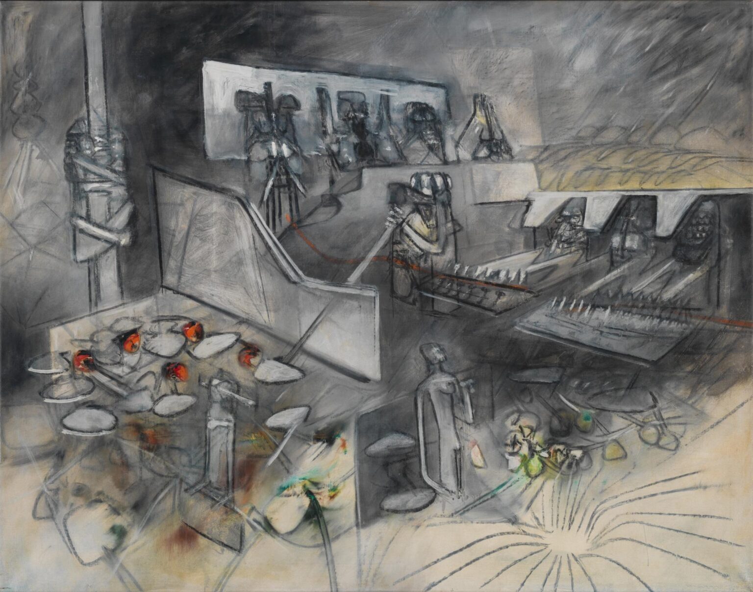 Le Meurtre des Rosenberg - Roberto Matta 