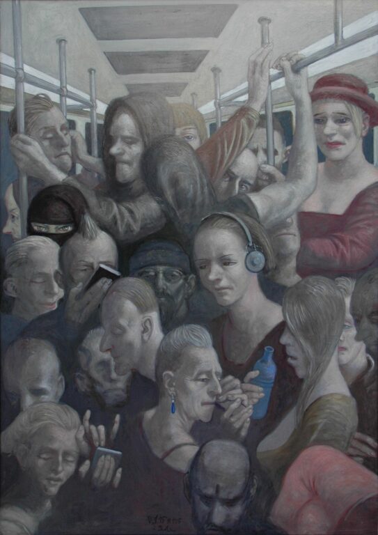 U-Bahn - Volker Stelzmann 