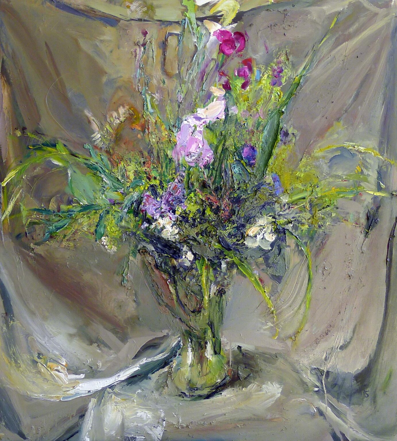 Wiesenblumen - Johannes Heisig 