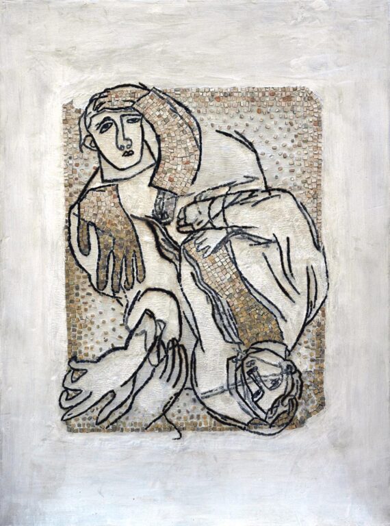 Ohne Titel  (Mosaik) - Sandro Chia 