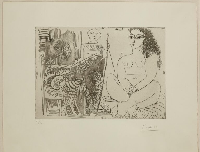 Peintre et Modèle - Pablo Picasso 