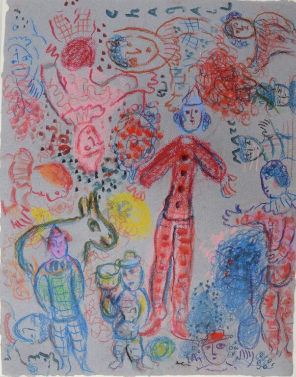 Les Clowns (Ritournell) - Marc Chagall 