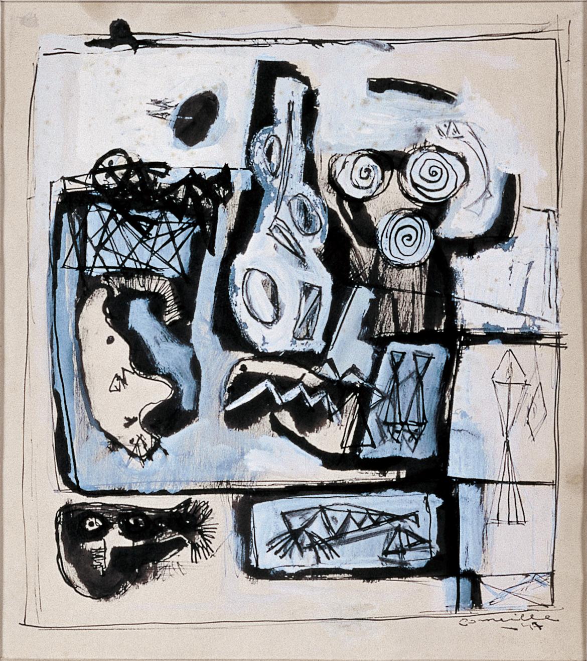 Ohne Titel (1947) - Corneille 