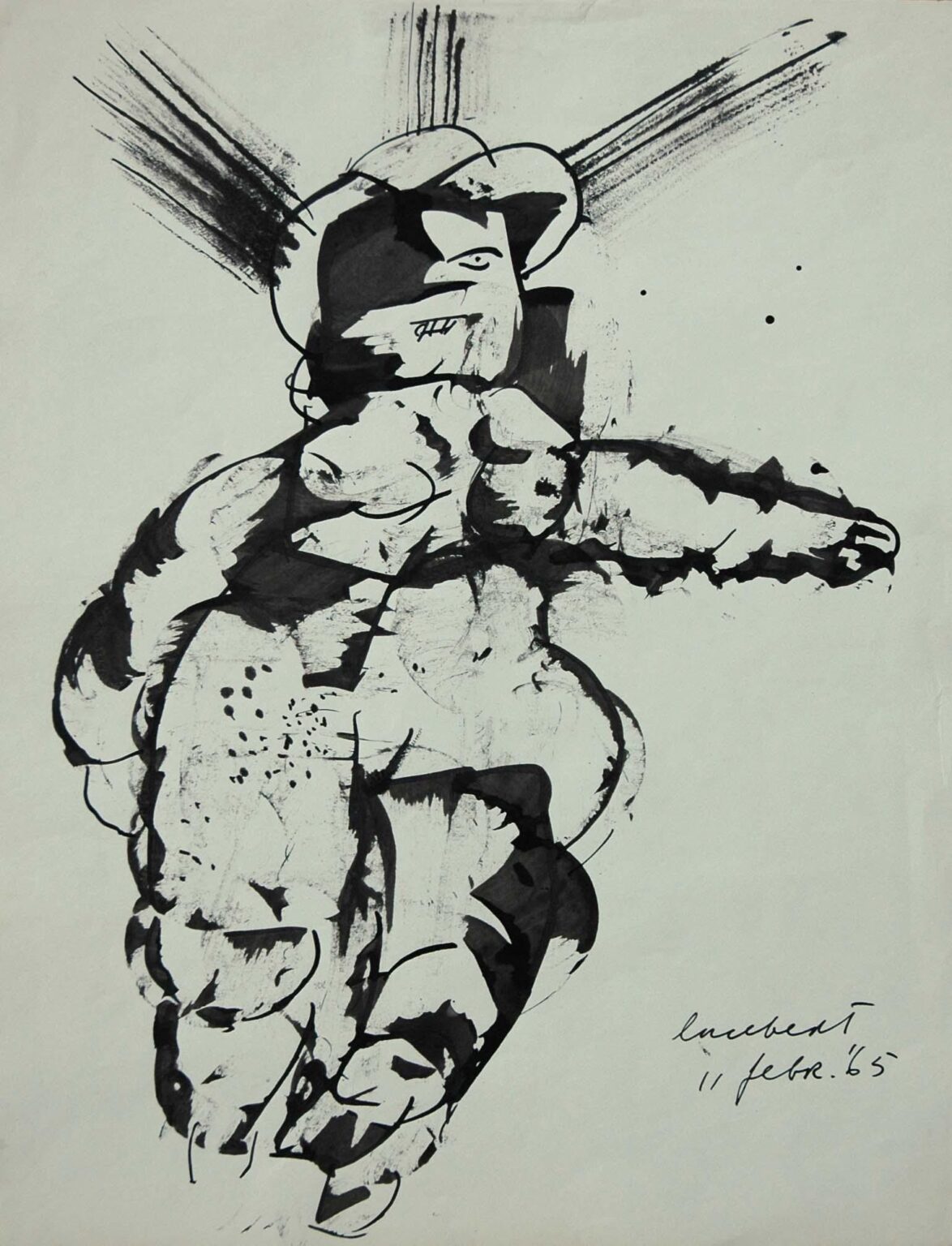 Ohne Titel, 11 febr. &rsquo;65 - Lucebert 