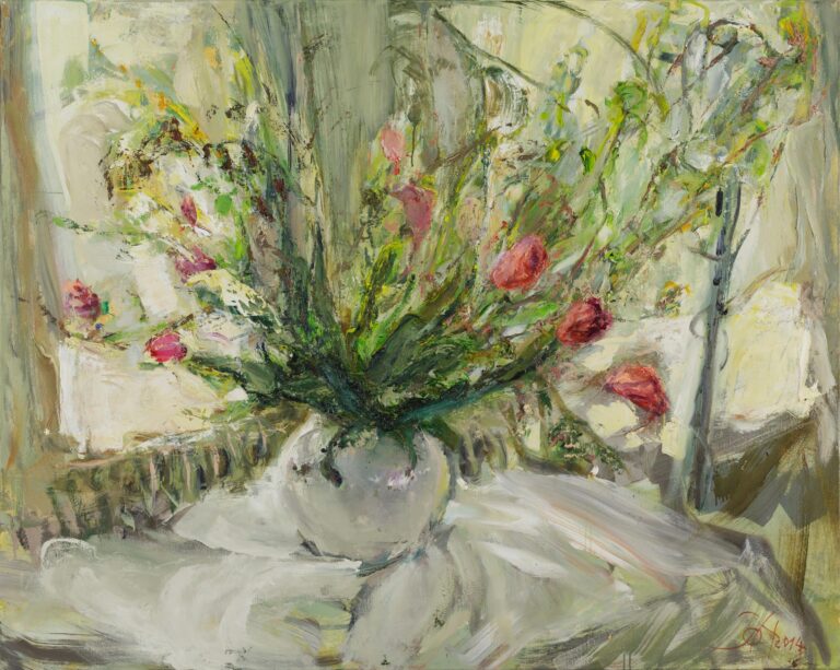 Tulpen - Johannes Heisig 