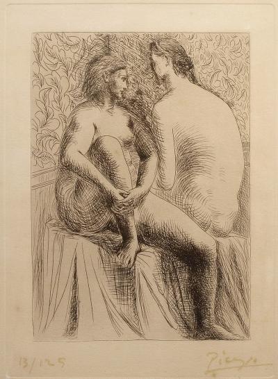 Deux femmes nues - Pablo Picasso 