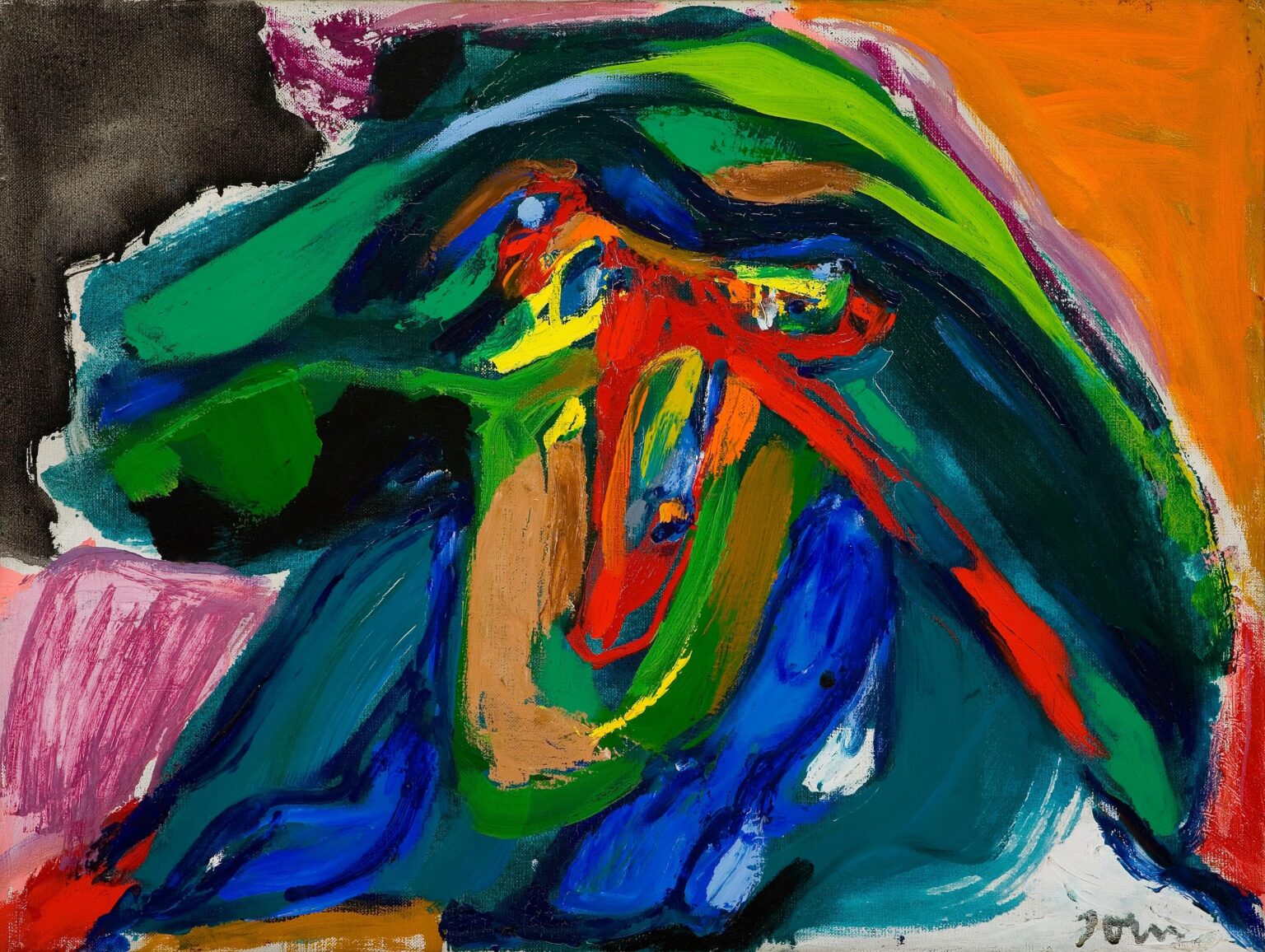 Mon pauvre chou - Asger Jorn 