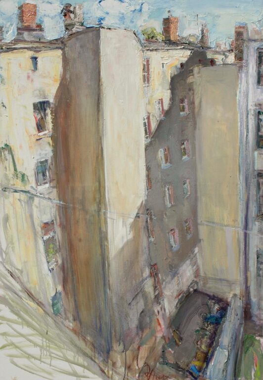 Hof in Kreuzberg - Johannes Heisig 