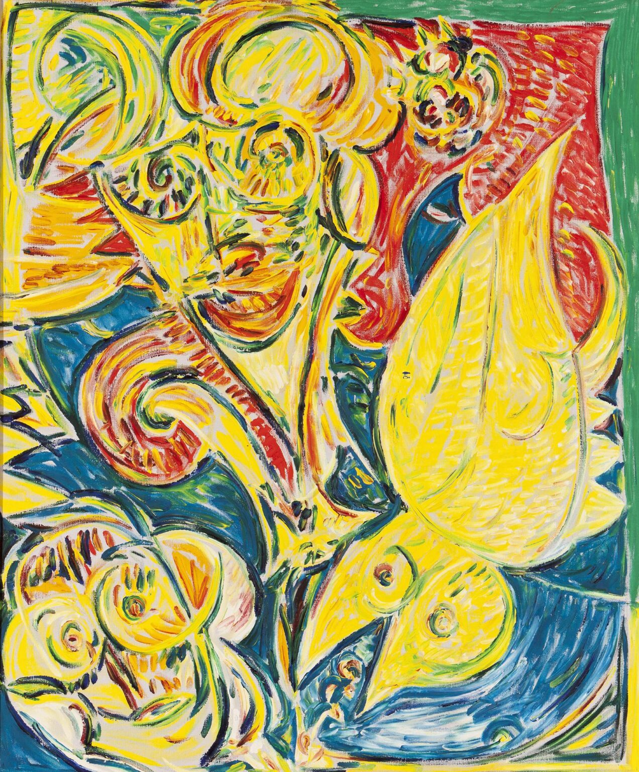 Dramatisk m&oslash;de (Dramatische Begegnung) - Carl-Henning Pedersen 