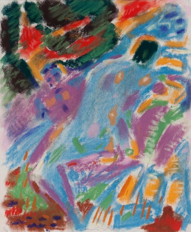 Nu bleu - André Masson 